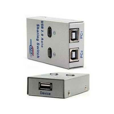 Printer Sharing Switch 2 Ports USB 2.0 